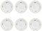 LA PORCELLANA BIANCA Coltivia Piatto Fondo Set 6 Pezzi 21cm Porcellana