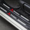HHGFTIY 4 Piezas Pegatinas Protective de Umbral de Puerta de Coche, para Mitsubishi Pajero V20 V60 V80 2 3 4 V73 V93 V97 Mini Challenger 2009 Protector de Umbral de Puerta de Coche,Ajuste del Umbral