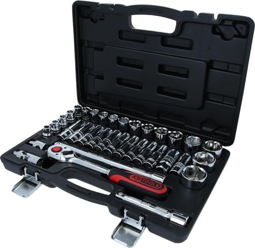 KS Tools 918.0635 Coffret de douilles 1/2 - 10 à 34 mm - CHROMEplus 35 pcs