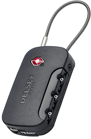 DELSEY Paris - Accessory - Cadenas Souple - 5x3x1 cm - XS - Noir