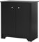 South Shore Vito Schrank mit 2 Türen, klein Transitional N/A Pure Black