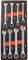 Fischer Darex - Module mousse 8 clés mixtes à cliquet pour servante d'atelier