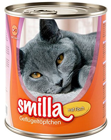 Smilla Tender Geflügel mit Fisch. Eine Gesunde ausgewogen Katzenfutter