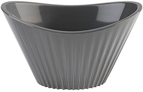 APS 84783 MINI Melamin Schale, 9, 5 x 5, 5 x 5, 5 cm, 0, 07 ltr, Grau