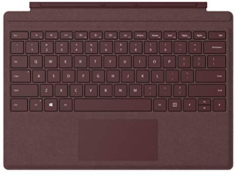 Microsoft Surface Go Signature Type Cover Tastatur für Mobilgeräte Burgund Schweiz - Tastaturen für Mobilgeräte (Burgund, Alcantara, Mini, Surface Go, Trackpad)