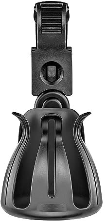 reer 84021 Clip&Go Cup Holder, Getränke-Halter für Kinderwagen, schwarz