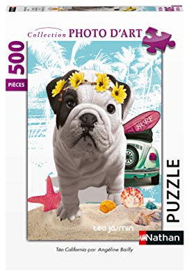Nathan 87239 500 Piece Jigsaw Puzzle - Téo Jasmine - Adults and Children from 12 years old - Premium Quality Jigsaw Puzzle - Photo d'Art Collection