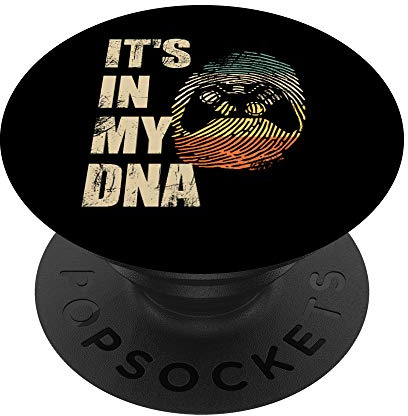 Gaming, It's in my DNA - design amusant pour les joueurs PopSockets PopGrip - Support et Grip pour Smartphone/Tablette avec un Top Interchangeable