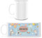 Manutextur Tasse mit Namen - personalisiert - Motiv Maus 01 - viele Farben & Motive - weiß - persönliches Geschenk mit Wunsch-Motiv und Wunsch-Name