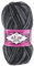 100g Sockenwolle Superwash Comfort 4-fädig Schurwolle Sockengarn Farbauswahl, Farbe:7676 anthrazit grau