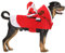 RANYPET Hund Santa Claus Reiten Weihnachtskostüm, Premium Haustier Kleidung für Kleine Große Hunde Katzen, Weihnachtsfeier Outfit L