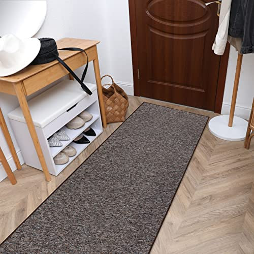 rugsx Läufer Superstar für Flur, Korridor, Büro, Küche, moderner Läufer, beige/braun 60x400 cm