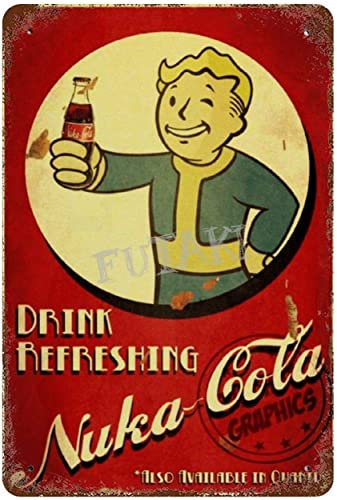 Pengbaax That Thirsti Vintage-Blechschild, nicht rostet, Eisen-Gemälde, Aluminium, Metall, Retro-Kunst, personalisiertes Poster, 20,3 x 30,5 cm