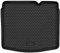 WALSER XTR Kofferraumwanne für Jeep Compass oberer Ladeboden 01/2016-2021, 100% passgenaue Antirutschmatte Auto, Gummimatte Auto, Kofferraum Schutzmatte, Auto Gummimatten