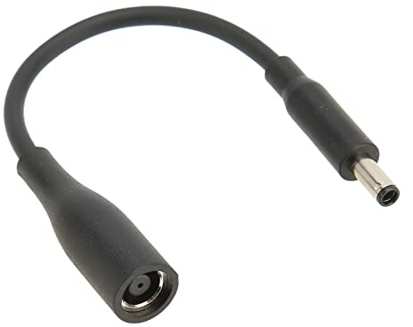 ASHATA 4-teiliges Spitzenadapter-Konverterkabel DC 7,4 X 5,0 Mm auf 4,5 X 3,0 Mm für Dell Laptop-Netzteil, Plug-and-Play