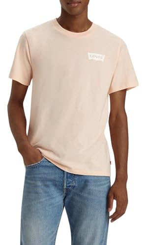 Levi's Graphic Crewneck Tee T-shirt, Bw Pale Peach, XS Uomo