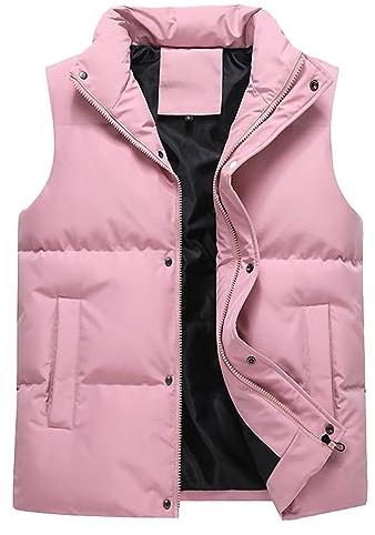 HNVAVQ Doudoune Homme sans Manche Gilet Veste Manteau Blouson Zippée
