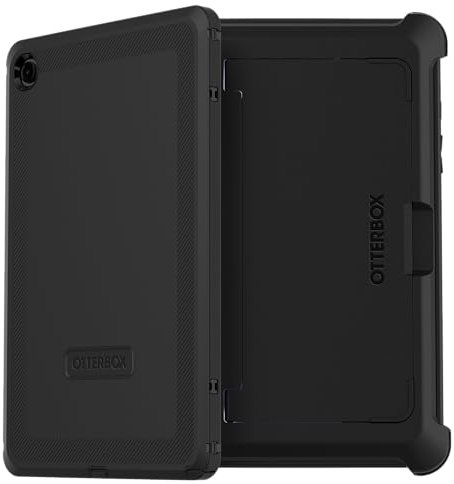 OtterBox Defender Hülle für Samsung Galaxy Tab A9+, ultrarobuste Schutzhülle mit integriertem Displayschutz, 2X nach Militärstandard getestet, Schwarz