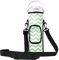 Storage Bag for Ninja Portable Blender Dust Cover Sleeve with Adjustable Shoulder for Ninja BC151NV/BC51NV/BC151BK/BC151CR/BC151EM/ BC151PR/BC151WH/BC155PS Blast Portable Blender(White Green)