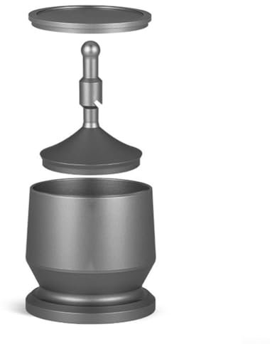 Zoegneer Coffee Receiver Bean Grinder Cup Hand-brewed Coffee Powder Dropper And Aroma Cup For 51/54/58mm(gray 58mm)