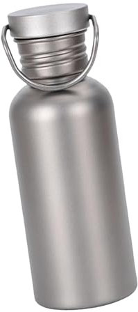 Sport-Trinkflasche, Sport-Trinkflasche aus Titan – hochtemperaturbeständiges Fahrrad-Trinkgeschirr für Reisen, Bergsteigen, Wandern