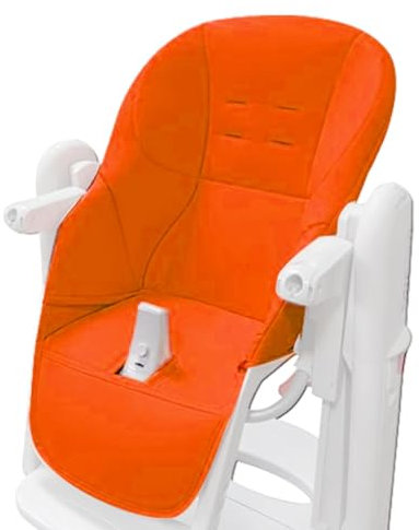 Baby Hochstuhl Kissenbezug, Baby Hochstuhl Sitzauflage, Sitzbezüge Kissen, Baby Esszimmerstuhl Sitzkissen, PU-Leder Hochstuhl Bezug, Universeller Ersatzbezug Für Pegs Perego Tatamia Hochstuhl