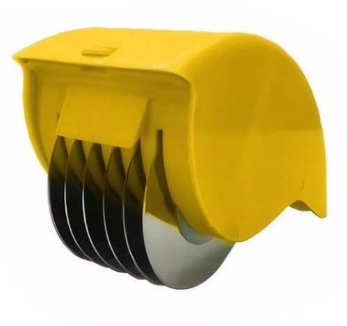 Rouleau d'herbe avec une lame en acier inoxydable, hachoir d'herbe manuelle, coupe-herbe lavable détachable, hélicoptères d'herbe portable pour coriandre