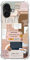 Elifi Edeal Aesthetic Christian Quotes Collage Phone Case for iPhone 16, Beige Christian Bible Verses Case Cover for iPhone 16, Cool TPU Bumper Phone Case Cover