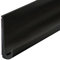 Inscrip J-förmige RV Regenrinne, 50 mm Höhe Selbstklebende J Shape RV-Regenrinne, PVC-Tropfleiste, PVC-Regenstreifen, Dach-Regenumleitungsstreifen für LKW, Wohnmobil, Boot,Van,Tür (Schwarz, 5M-H50)