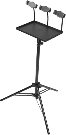 Toyvian Projector Stand Laptop and Phone Holder Tripod Bracket for Outdoor Use Stable Compact Design