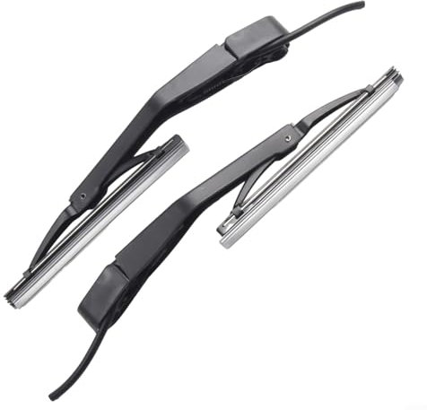 2 Stück Scheinwerferwischerarme RH LH Ersatz Set A1268204544 A1268204644 Schwarz Kunststoff für Mercedes für Benz für SE für SEL Modelle