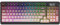 FREEWOLF M96 Wireless Gaming Membrane keyboard, Knob Control BT/2.4G Wireless, Mechanical Feeling, RGB LED Backlit with Display Screen, PBT Keycap, 3000mAh, US Layout for Win/Mac - Pink Gradient