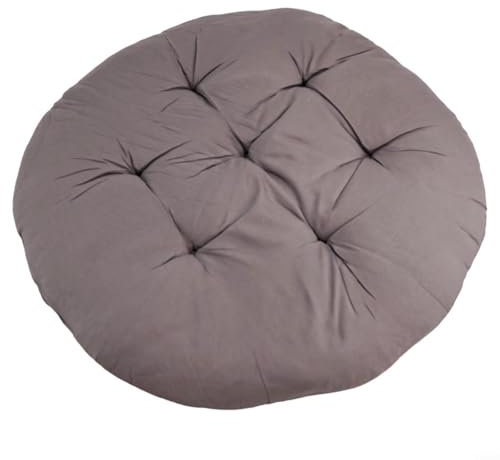 60 x 60 cm Sitzkissen, waschbar, rund, Outdoor-Sitzkissen, Schaukelkorb, Schaukelstuhlkissen, für Hängesessel (B)