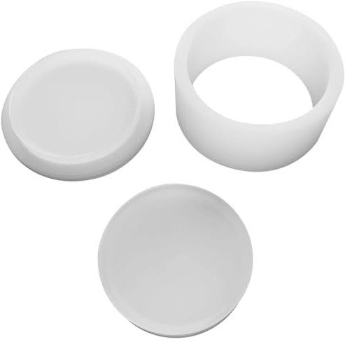 3D Formen-Set für Badekugel und Seife, runde Kunststoffform, leicht zu reinigen, selbst machen und Shampoo herstellen