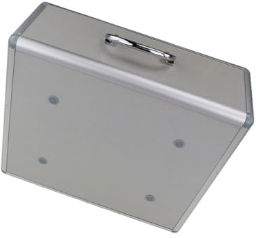 EXQUIMEUBLE Erste-hilfe-kästen Aus Aluminiumlegierung Tragbar Mit Wandmontage Fächern Und Schloss Für Outdoor Reisen Und Zuhause