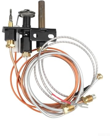 NbgrvB Conjunto piloto de 3 vías para chimenea de propano y gas natural 10002265 10002264 LP para modelos Majestic