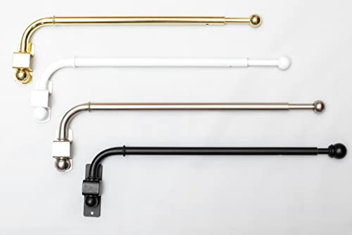 The Carteret Trading Company Tringle à rideau portière extensible Spécial lucarne