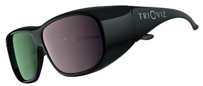 INFICOLOR 3D-Brille Die offizielle 3D-Brille kompatibel mit Batman Arkham City und Assassin's Creed Revelations auf HDTV.