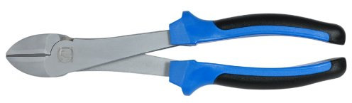 SW-Stahl 40560SB Kraftseitenschneider, extra lang, 255 mm I Drahtschneider für Stahldraht, gehärtet I Ergonomischer Griff, rutschfest I Profi Drahtschneider I Werkstatt-tauglich, verchromt