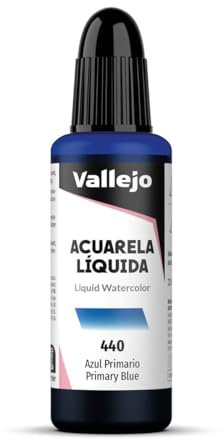 Vallejo Flüssig-Aquarell, 32 ml Blauer Prozess