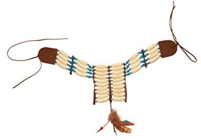Horror-Shop Indianer Halsband Kostümschmuck