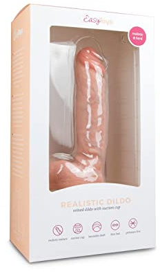 EasyToys - Godemichet réaliste de 22,5 cm - Beige