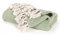 EHC Throw Blanket, Throws for Sofas armchairs Sofa Settee Couch Reversible Bed Cover Over Blanket, Single 127 x 152 cm, Green
