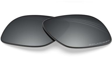 BlazerBuck Anti-salt Polarized Replacement Lenses for Oakley Holbrook OO9102 - Silver Chrome