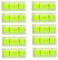 11 pcs Mini Bubble Spirit Level, 10x10x29mm Square Picture Hanging Level Mark Measuring Tools