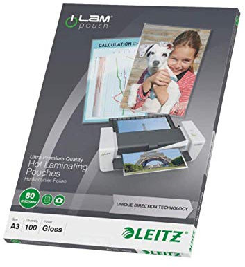 Leitz iLAM Premium Laminierfolien UDT A3 160 Mikron (100 Stück)