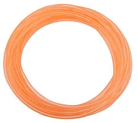 Hochleistungs-Urethan-Rundriemen, PU-Antriebsriemen Polyurethan-Rundriemen für Antriebsübertragung Orange(3mm*10m)
