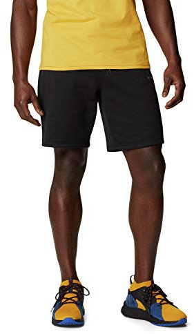 Columbia Fleece Shorts für Herren mit Logo, M Columbia, Schwarz (Black), WM/L8, 1884601