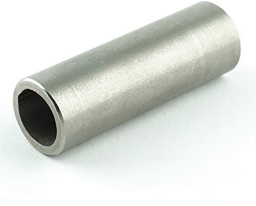 Eisenwaren2000 | Distanzhülse aus Edelstahl Rohr geschweißt - Ø innen: 11 mm; Ø außen: 15 mm; Länge: 25 mm - (2 Stück) Abstandshalter - Distanzhalter- VA Abstandshülse - rostfrei