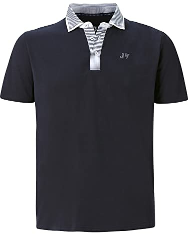 Jan Vanderstorm Herren Poloshirt Danhy Dunkelblau, 7XL (XXXXXXXL) - 80/82